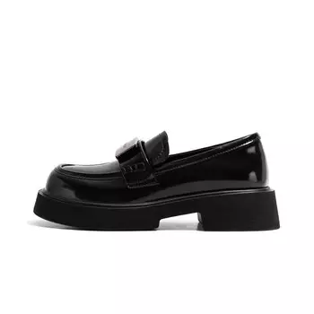 Лоферы женские черный Old Meow