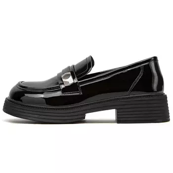 Лоферы женские черный Oms