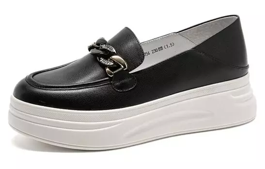 Лоферы женские черный Satchi