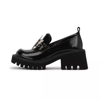 Лоферы женские черный Saturday Mode