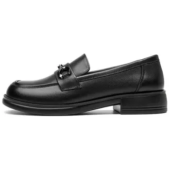 Лоферы женские черный Spider King