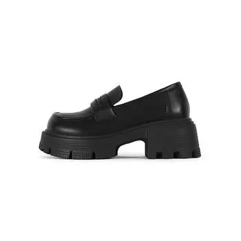 Лоферы женские черный Uncle'S House