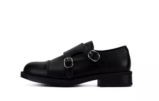 Лоферы женские черный Xingdiman