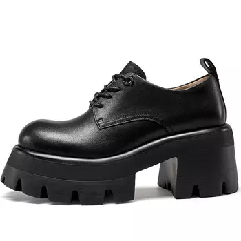 Лоферы женские черный Yearcon