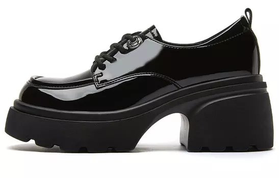 Лоферы женские черный Zgr