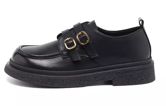 Лоферы женские черный Zgr