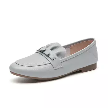 Лоферы женские Dg, серый/синий