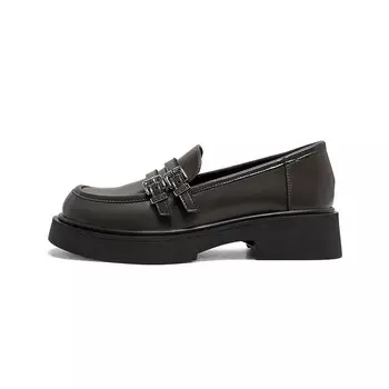 Лоферы женские Dusto, цвет Coffee