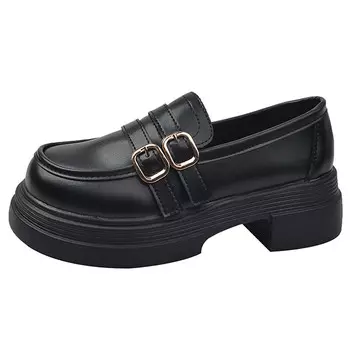 Лоферы женские Easttata Et, черный