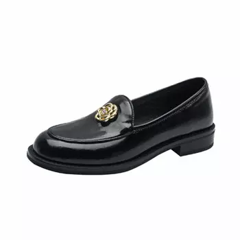 Лоферы женские Echo&Yolo, черный