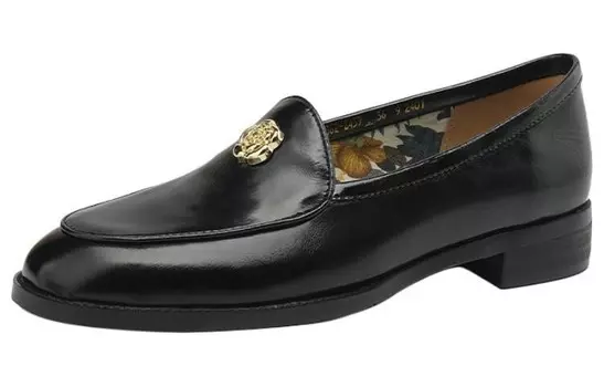 Лоферы женские Echo&Yolo, черный