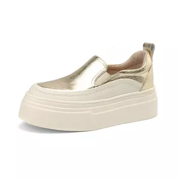 Лоферы женские Echo&Yolo, серебряный