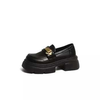 Лоферы женские Fannaishi, цвет Bright Black