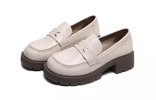 Лоферы женские Firs, бежевый