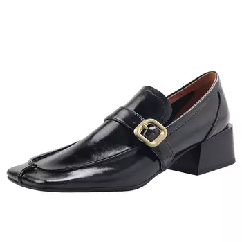 Лоферы женские Flowerskam, коричневый