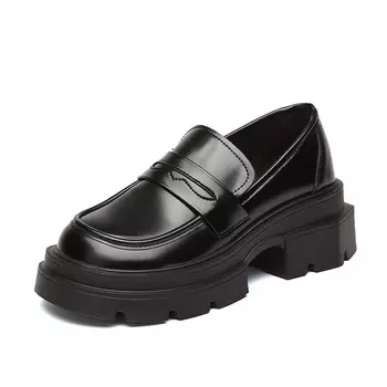 Лоферы женские Gejiani, черный