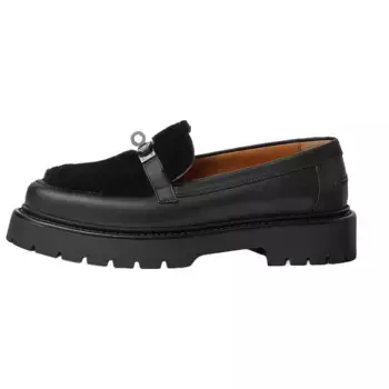 Лоферы женские Hermes, черный