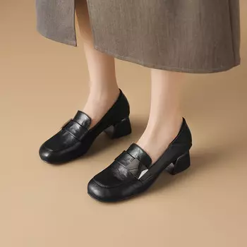 Лоферы женские Hla, черный