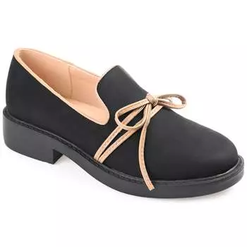 Лоферы женские Journee, черный