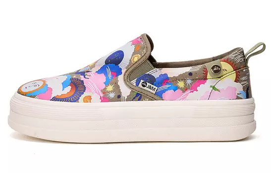 Лоферы женские Joy&Mario, хаки