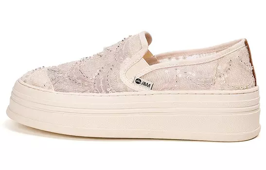 Лоферы женские Joy&Mario, серый