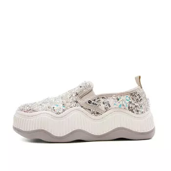 Лоферы женские Joy&Mario, зеленый