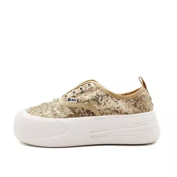 Лоферы женские Joy&Mario, золотой