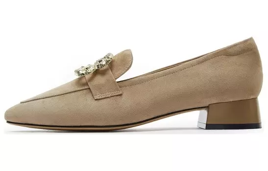 Лоферы женские Joypeace, коричневый