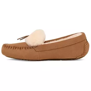 Лоферы женские каштановые Ugg