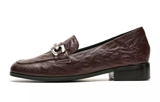 Лоферы женские Кофе Eblan, цвет Coffee