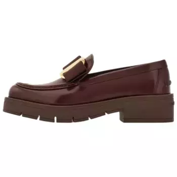 Лоферы женские коричневые Ferragamo