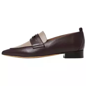 Лоферы женские коричневые Flattered