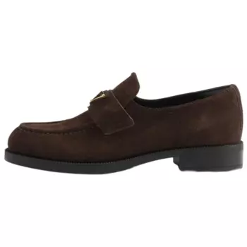 Лоферы женские коричневые Prada