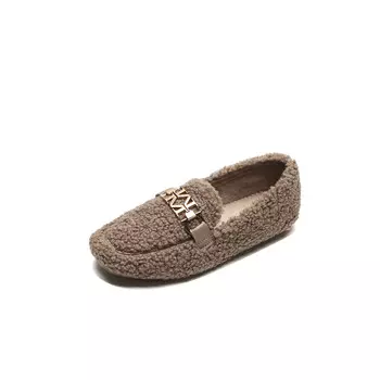 Лоферы женские коричневый Dme