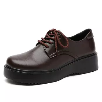 Лоферы женские коричневый Reivantix