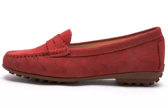 Лоферы женские красные Paco Gil