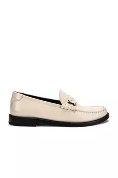 Лоферы женские Le Loafer Saint Laurent, цвет Pearl