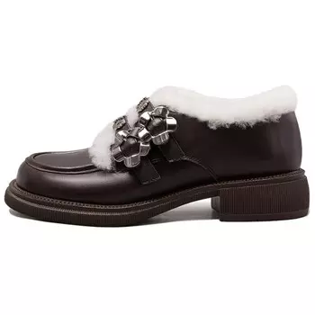 Лоферы женские Lily Wei, черный