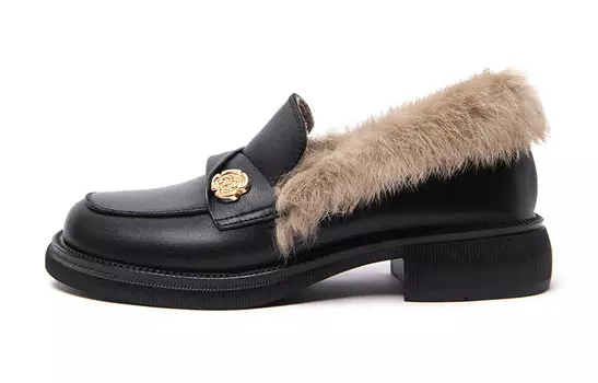 Лоферы женские Lily Wei, коричневый