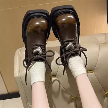 Лоферы женские Luji, черный