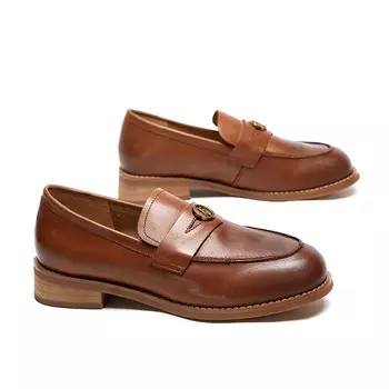 Лоферы женские Malemonkey, цвет Caramel