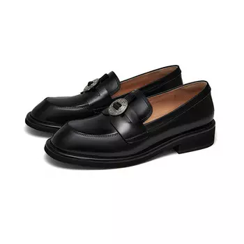 Лоферы женские Midnight Paris Dark Marie Claire