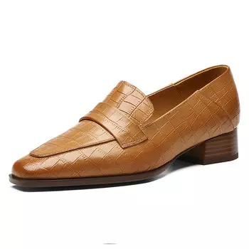 Лоферы женские Mo Lin, черный