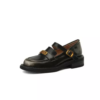 Лоферы женские Mo Lin, черный