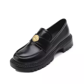 Лоферы женские Mo Lin, черный