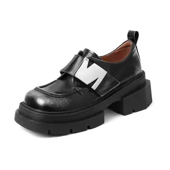 Лоферы женские Mo Lin, серебряный