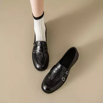 Лоферы женские Naiyee, черный