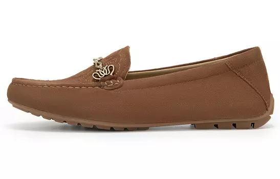 Лоферы женские Natursun, коричневый