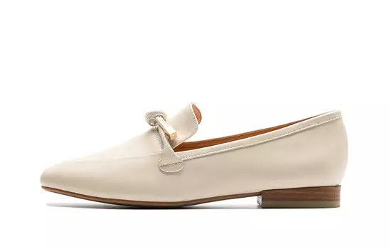 Лоферы женские None Aokang, кремовый