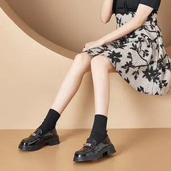 Лоферы женские Nrdrofficial, цвет Apricot